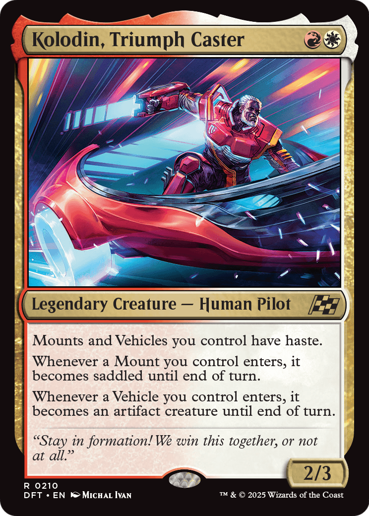 Kolodin, Triumph Caster (DFT-210) - Aetherdrift