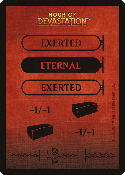 Punch Card Token (HOU-000) - Hour of Devastation Tokens