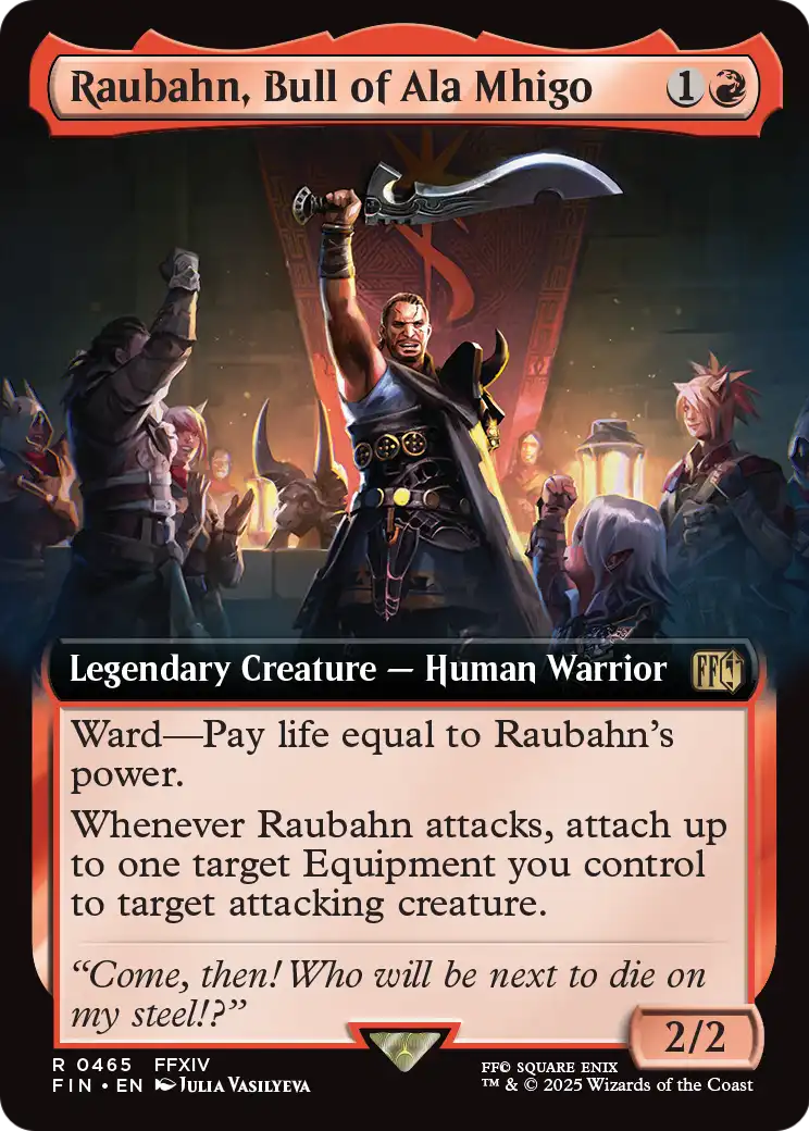 Raubahn, Bull of Ala Mhigo (Extended Art) (FIN-465) - FINAL FANTASY: (Extended Art)