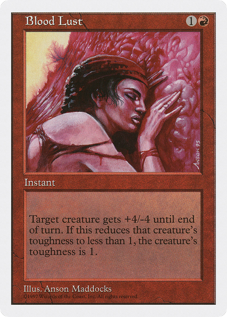 Blood Lust (5ED-) - Fifth Edition