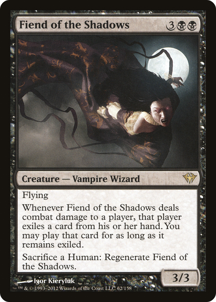 Fiend of the Shadows (DKA-062) - Dark Ascension