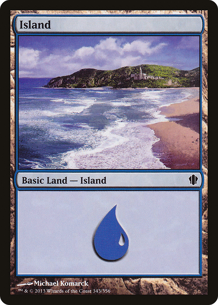 Island (343) (C13-343) - Commander 2013