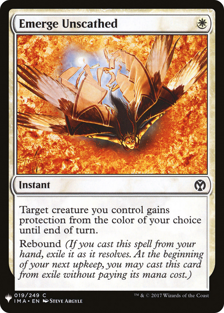 Emerge Unscathed (LIST-019) - The List