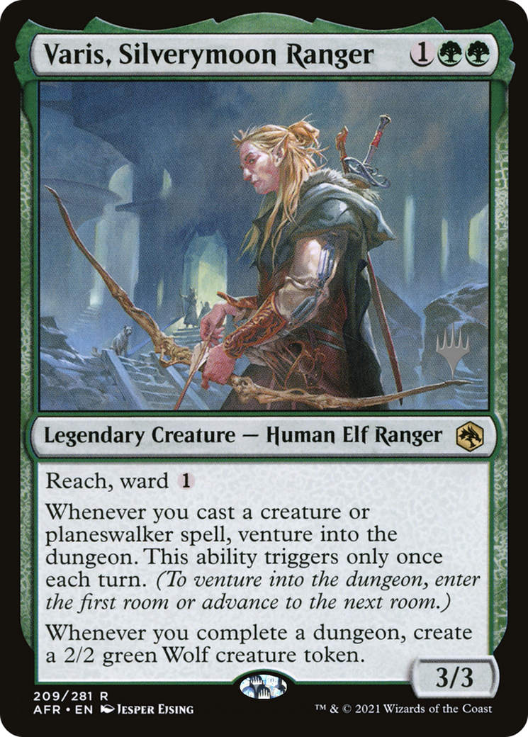 Varis, Silverymoon Ranger (PPAFR-209) - Adventures in the Forgotten Realms Promos