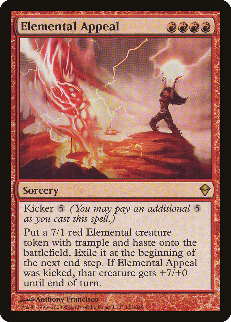Elemental Appeal (ZEN-123) - Zendikar