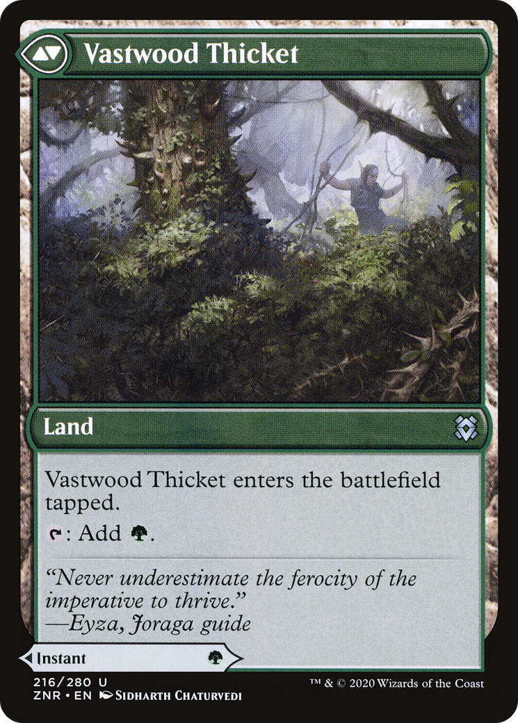 Vastwood Fortification (ZNR-216) - Zendikar Rising Foil