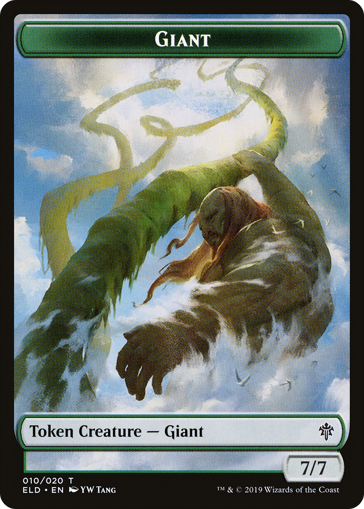 Giant (TELD-010) - Throne of Eldraine Tokens