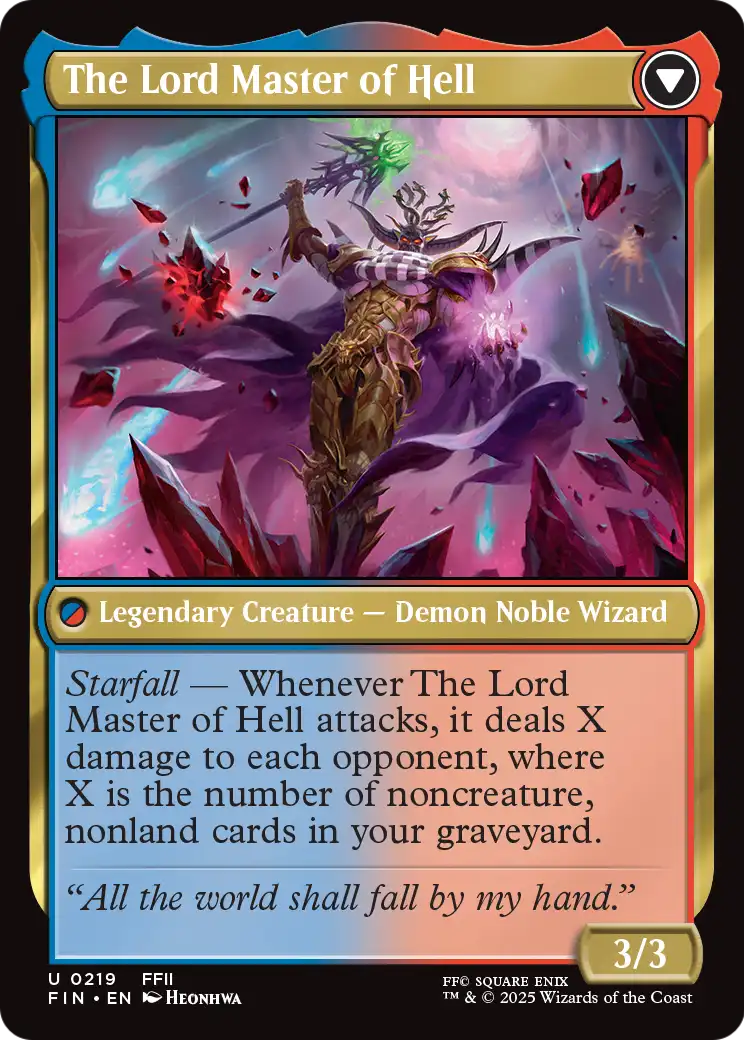 The Emperor of Palamecia (FIN-219) - FINAL FANTASY Foil