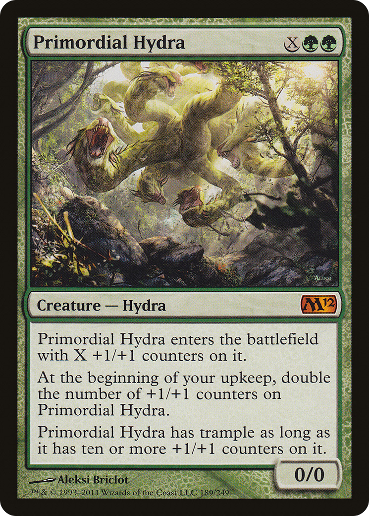 Primordial Hydra (M12-189) - Magic 2012 Foil