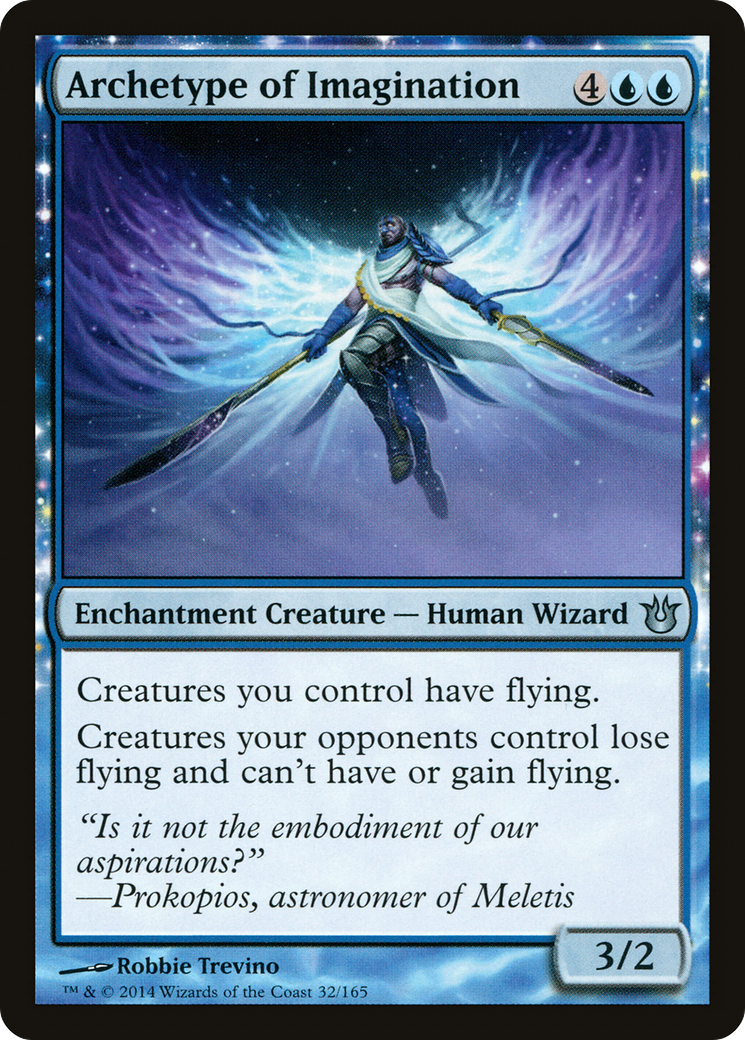 Archetype of Imagination (BNG-032) - Born of the Gods: (enchantment)