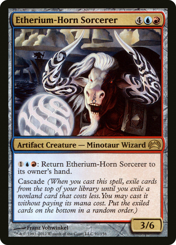 Etherium-Horn Sorcerer (PC2-091) - Planechase 2012 Foil
