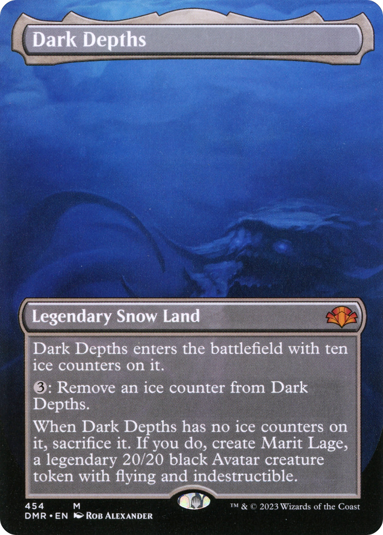 Dark Depths (Borderless) (DMR-454) - Dominaria Remastered Foil