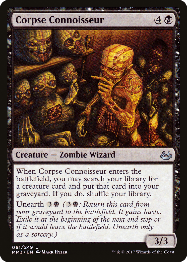 Corpse Connoisseur (MM3-061) - Modern Masters 2017
