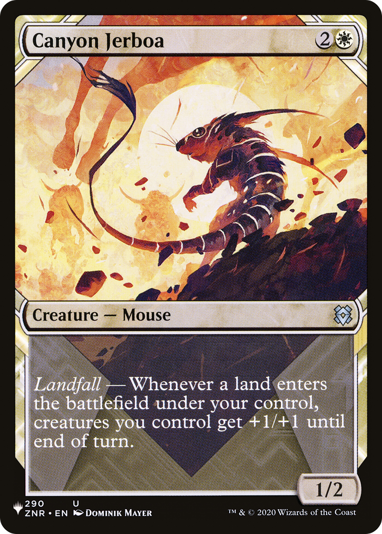 Canyon Jerboa (Showcase) (LIST-290/280) - The List: (Showcase)