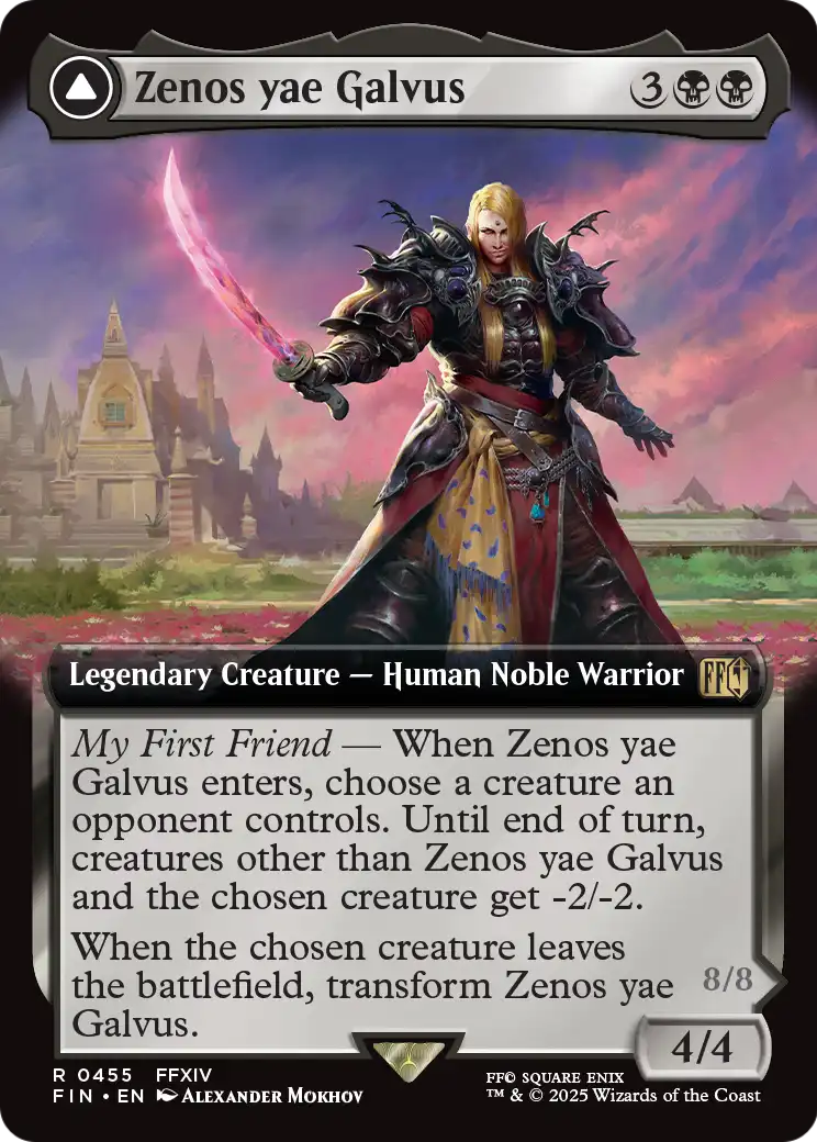 Zenos yae Galvus (Extended Art) (FIN-455) - FINAL FANTASY: (Extended Art)