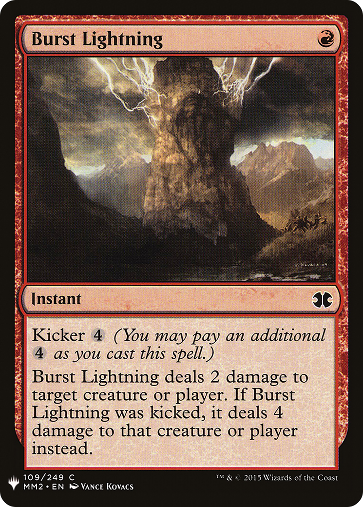 Burst Lightning (MM2) (LIST-109) - The List