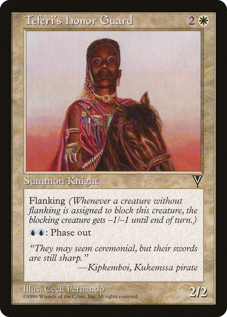 Teferi's Honor Guard (VIS-) - Visions