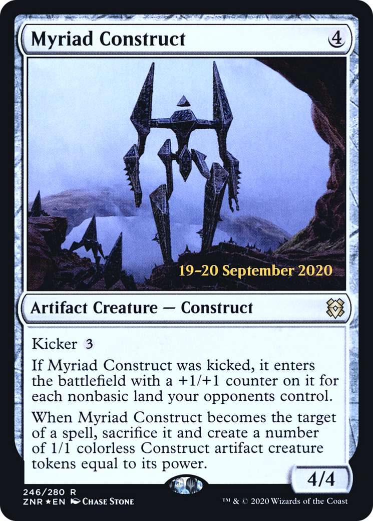 Myriad Construct (PRE-246) - Zendikar Rising Promos Foil