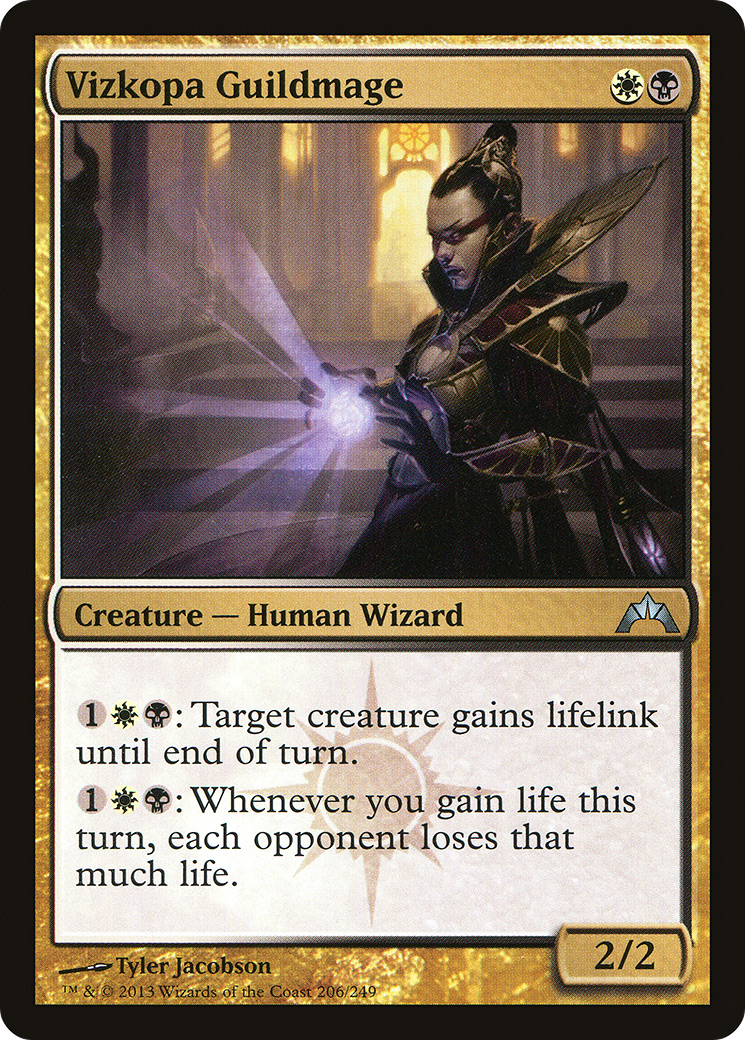 Vizkopa Guildmage (GTC-206) - Gatecrash Foil
