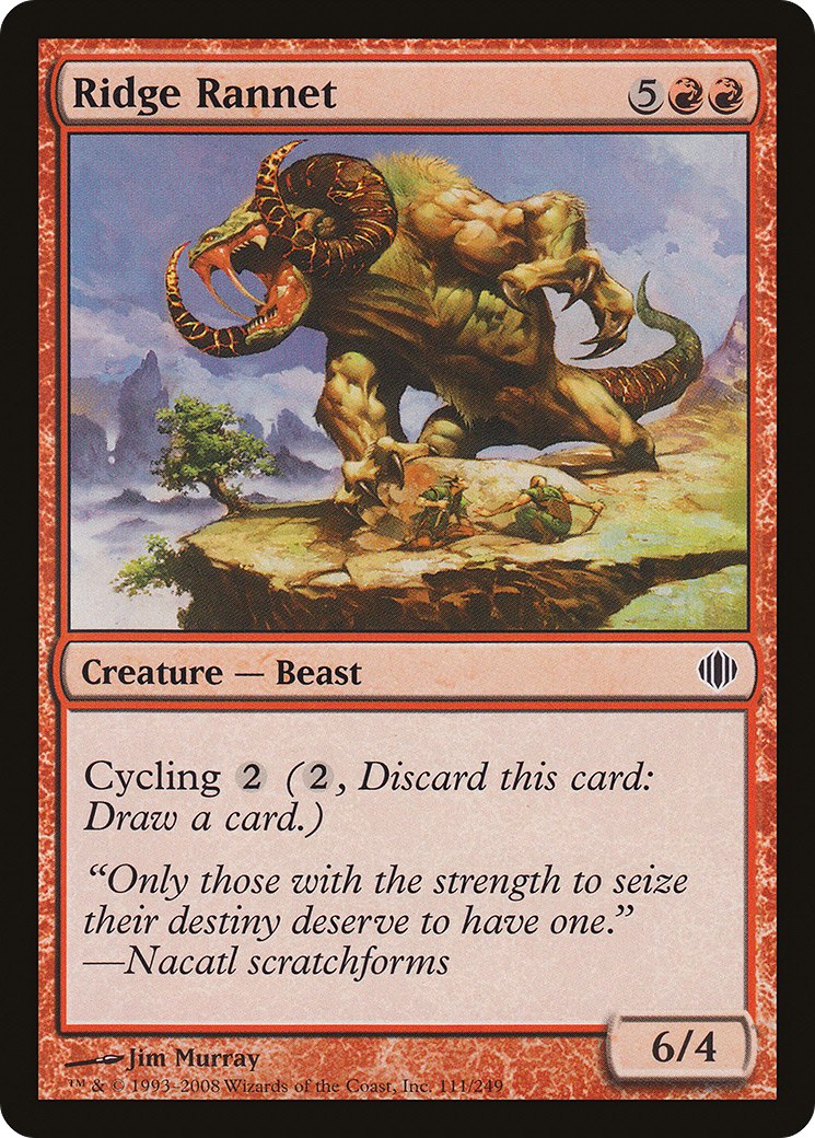 Ridge Rannet (ALA-111) - Shards of Alara Foil