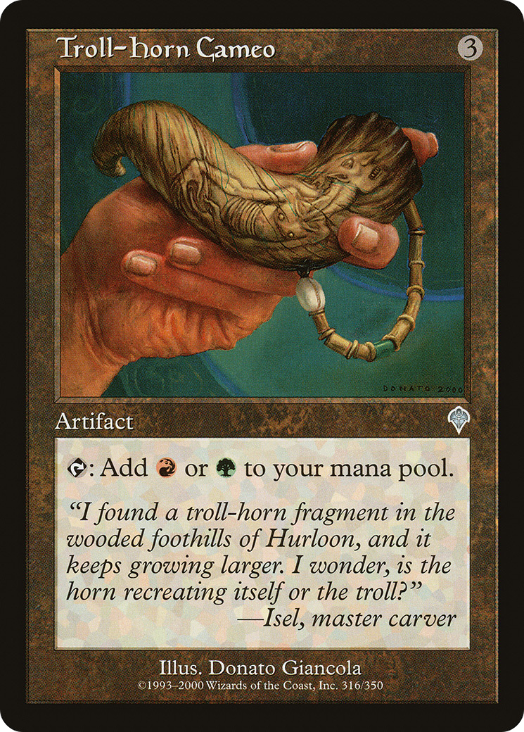 Troll-Horn Cameo (INV-316) - Invasion Foil