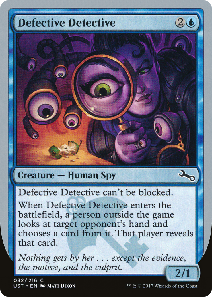 Defective Detective (UST-032) - Unstable