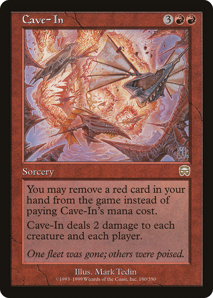 Cave-In (MMQ-180) - Mercadian Masques Foil