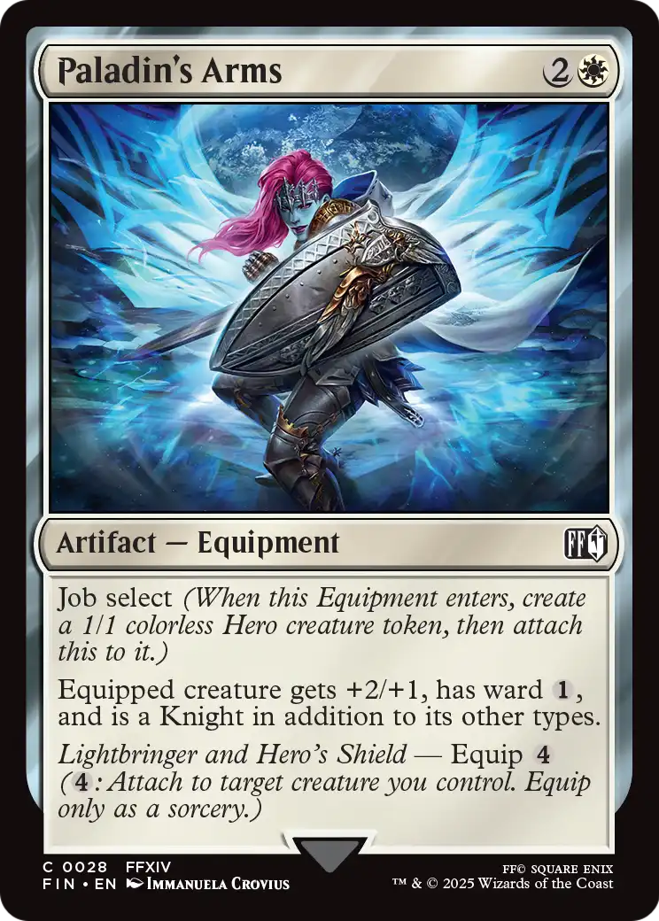 Paladin's Arms (FIN-028) - FINAL FANTASY