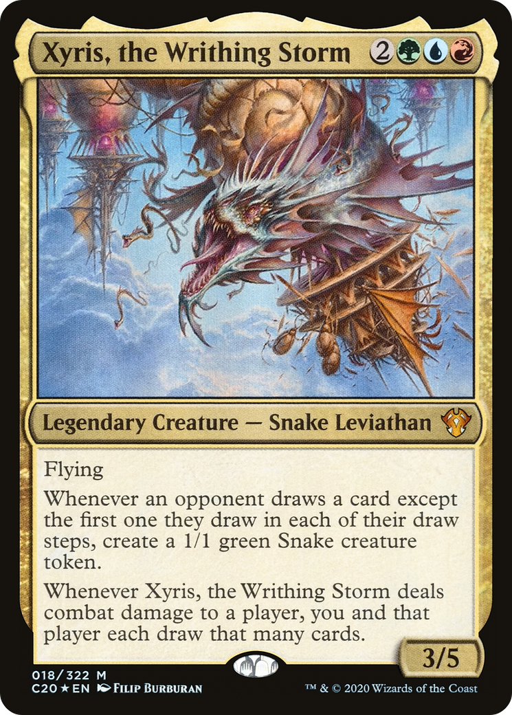 Xyris, the Writhing Storm (C20-018) - Commander 2020 Foil