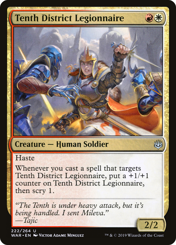 Tenth District Legionnaire (WAR-222) - War of the Spark