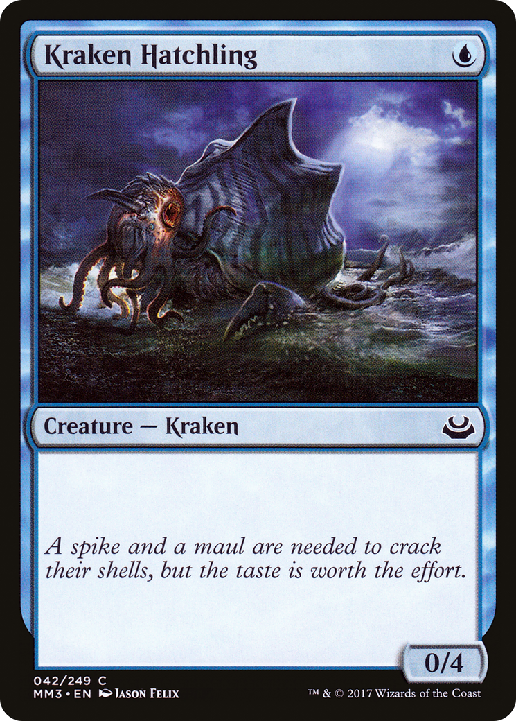Kraken Hatchling (MM3-042) - Modern Masters 2017 Foil
