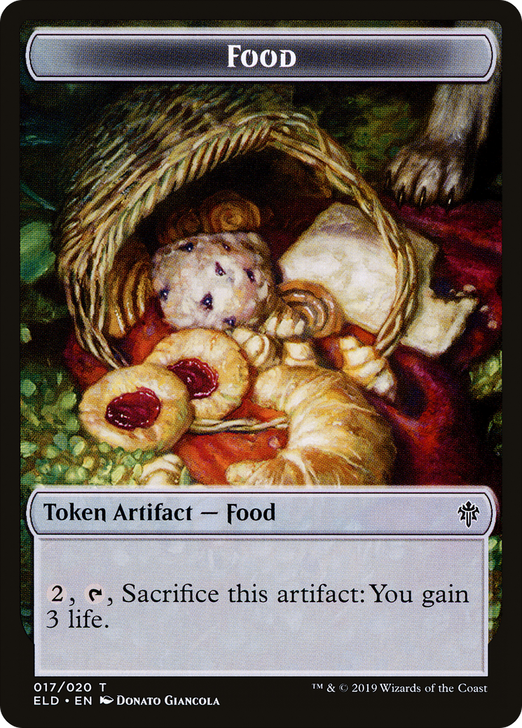 Food (TELD-017) - Throne of Eldraine Tokens
