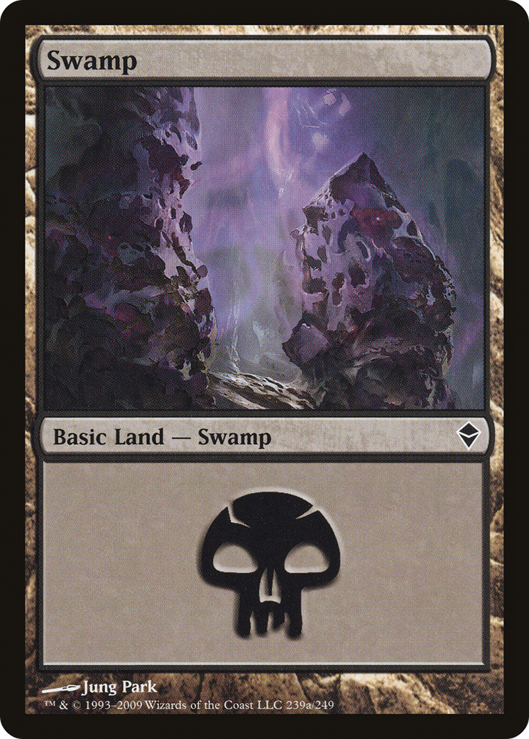 Swamp (239a) (ZEN-239A) - Zendikar
