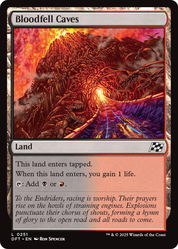 Bloodfell Caves (DFT-251) - Aetherdrift Foil