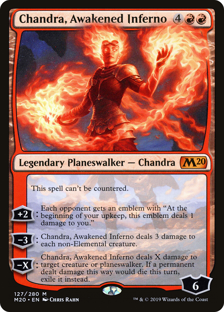 Chandra, Awakened Inferno (M20-127) - Core Set 2020