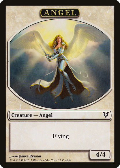 Angel // Demon Double-Sided Token (PRE-1 // 5) - Open the Helvault Foil