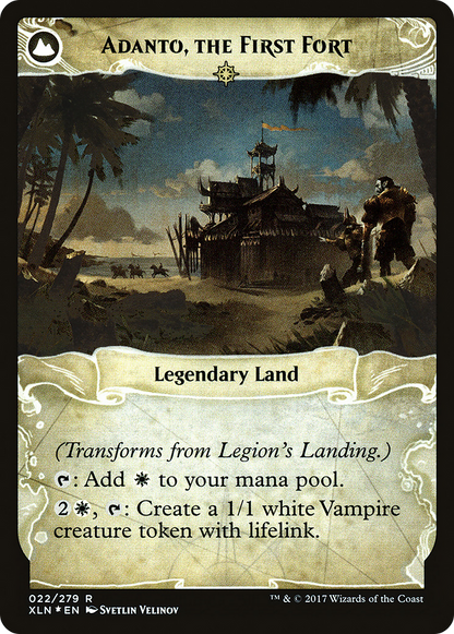 Legion's Landing (PRE-022) - Ixalan Promos: (compasslanddfc) Foil