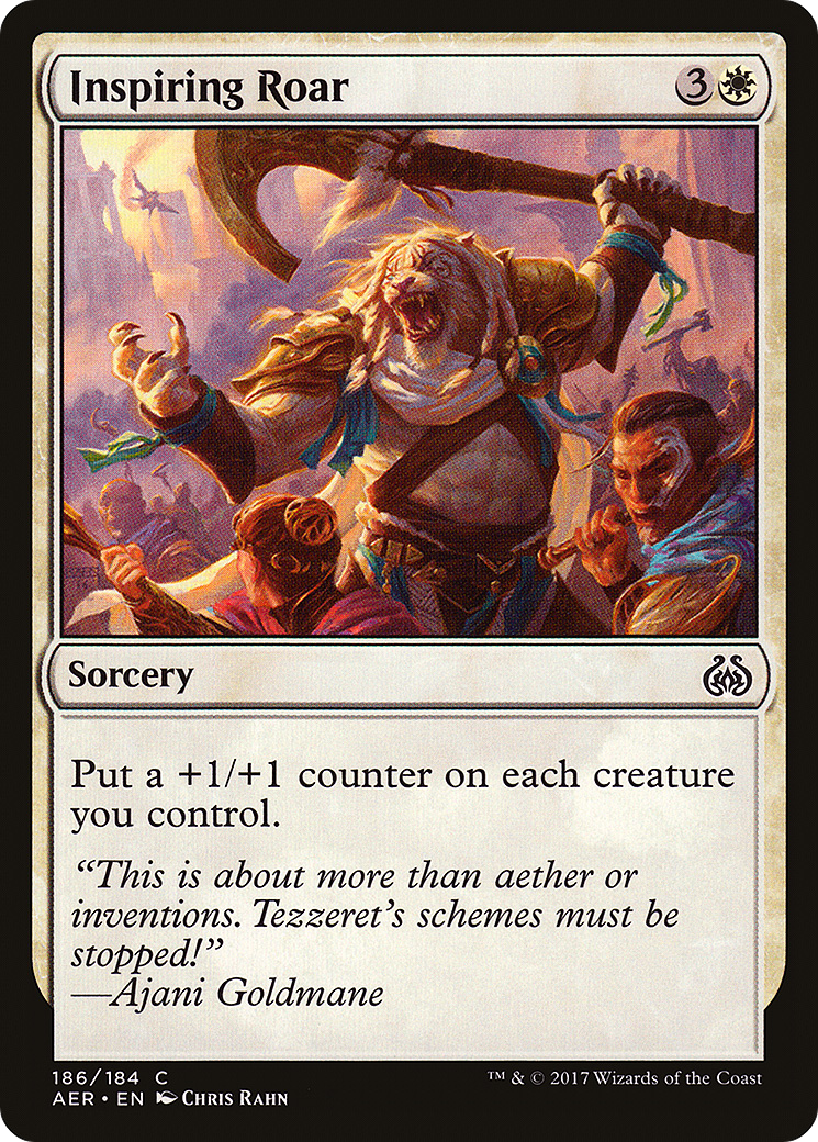 Inspiring Roar (AER-186) - Aether Revolt Foil