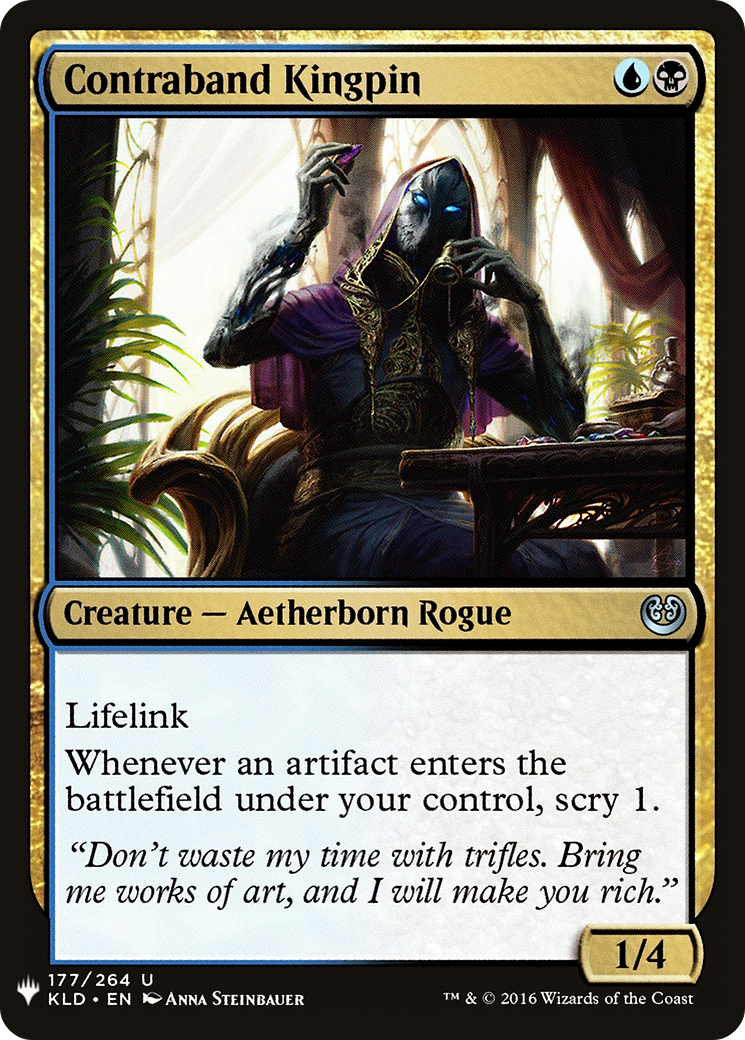 Contraband Kingpin (LIST-177) - The List