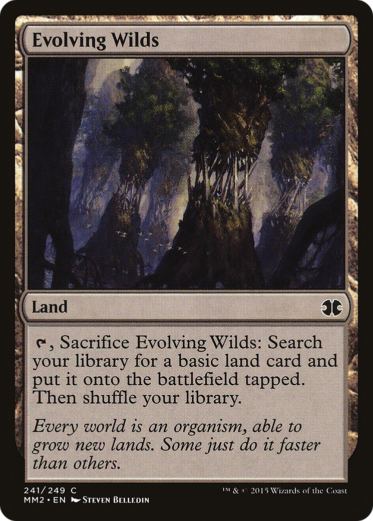 Evolving Wilds (MM2-241) - Modern Masters 2015 Foil