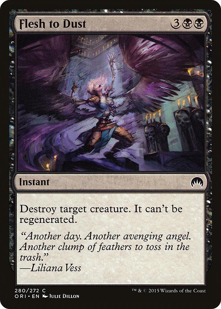 Flesh to Dust (ORI-280) - Magic Origins