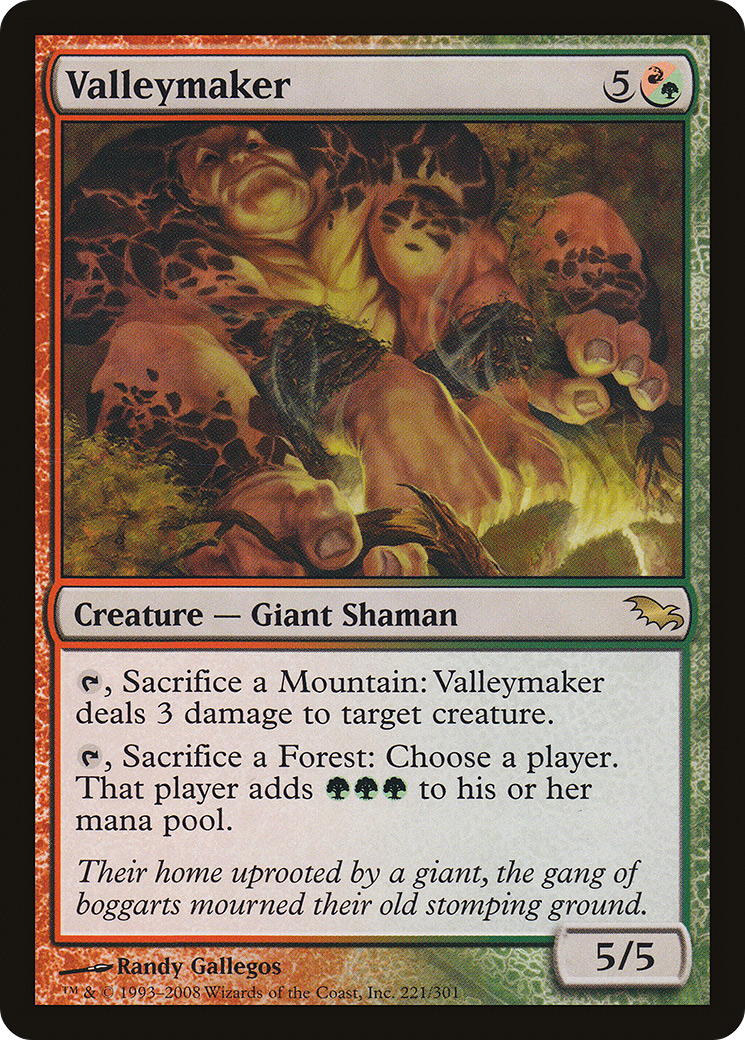 Valleymaker (SHM-221) - Shadowmoor