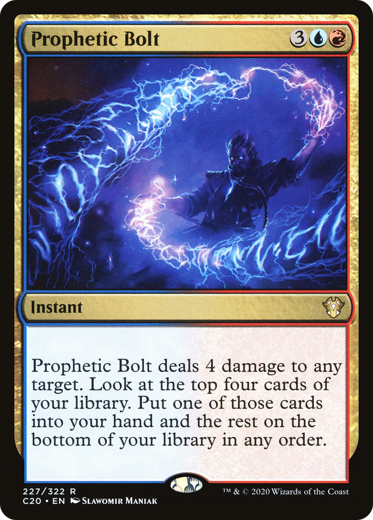 Prophetic Bolt (C20-227) - Commander 2020