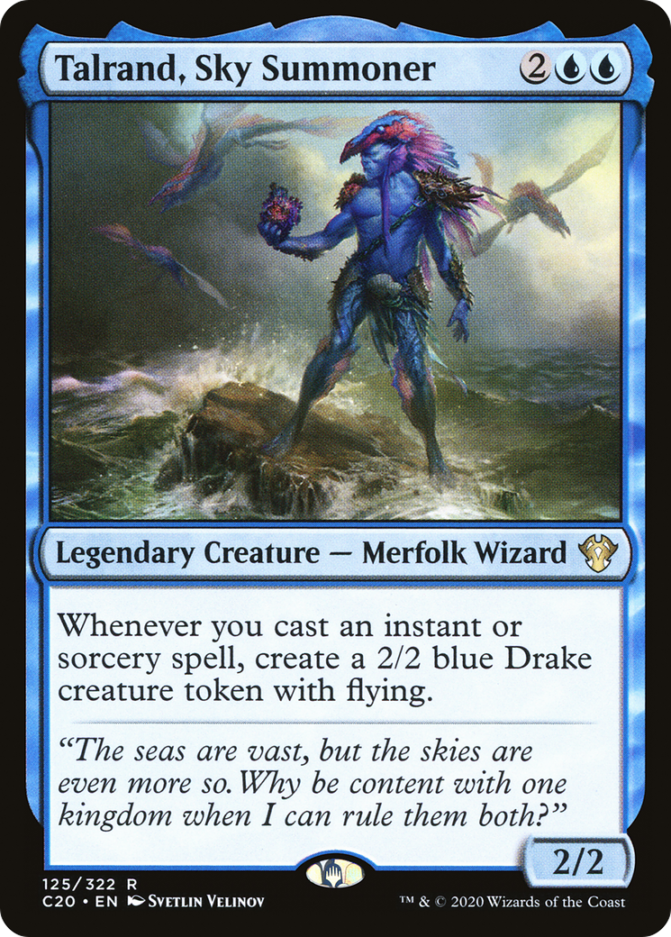 Talrand, Sky Summoner (C20-125) - Commander 2020