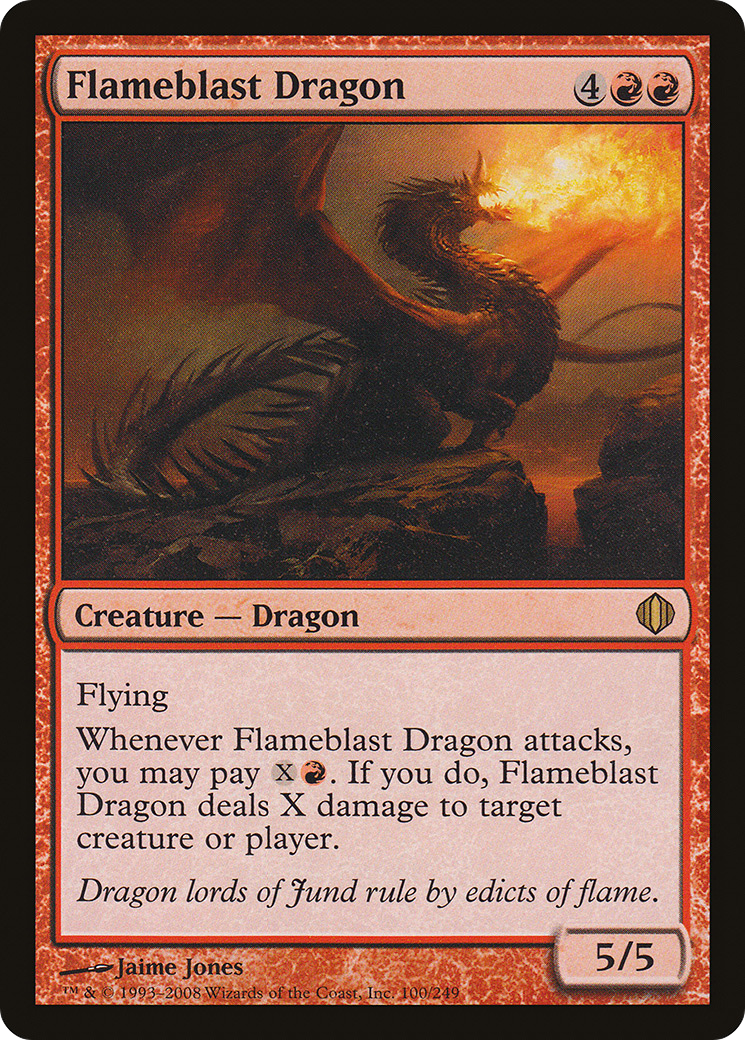 Flameblast Dragon (ALA-100) - Shards of Alara