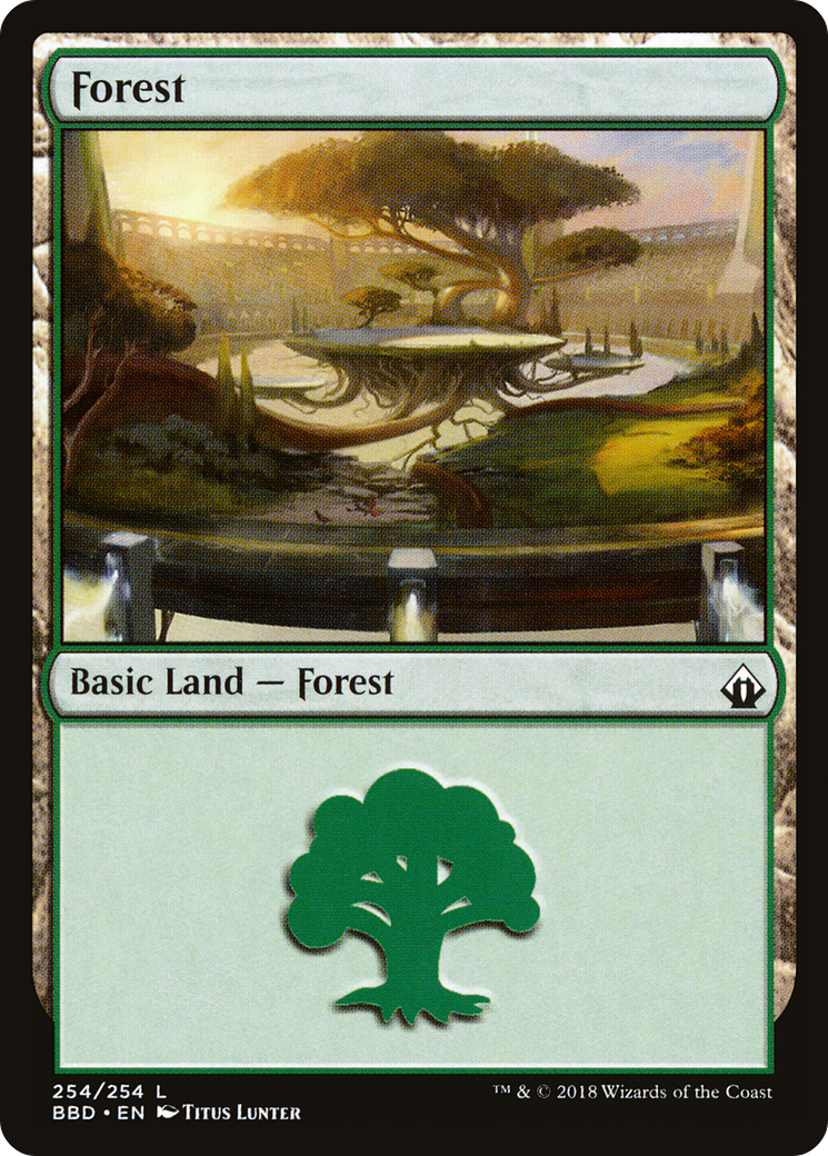 Forest (BBD-254) - Battlebond Foil