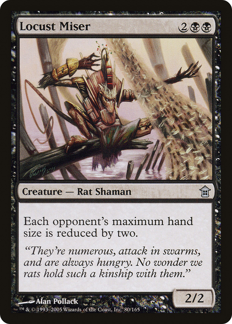 Locust Miser (SOK-080) - Saviors of Kamigawa Foil