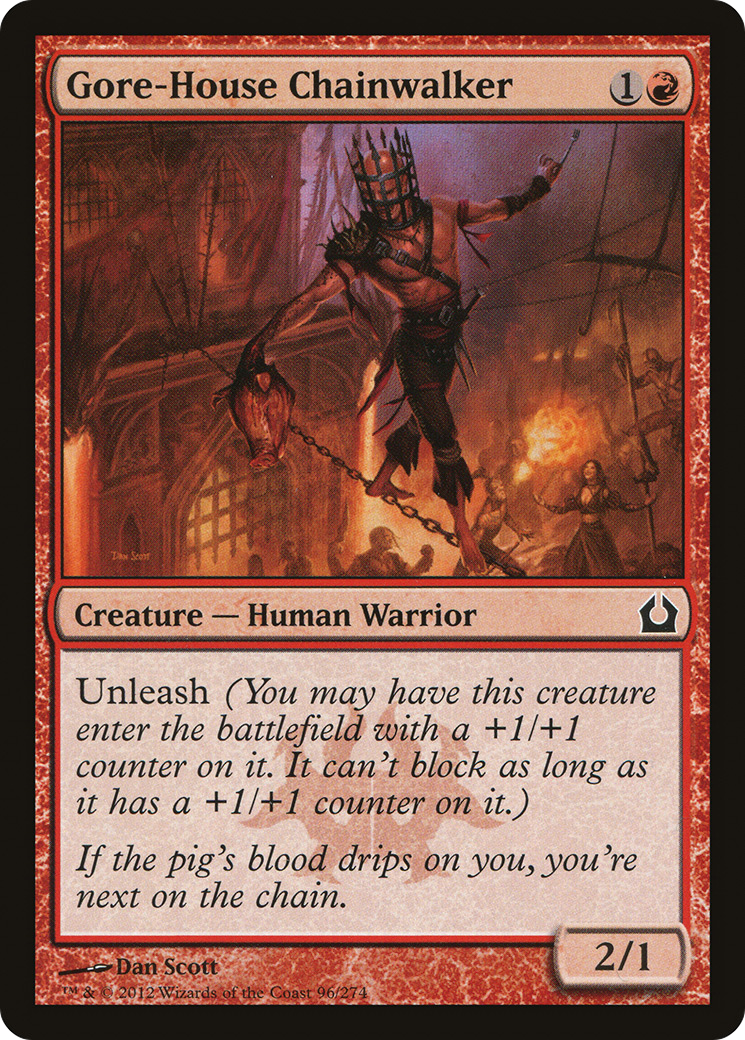 Gore-House Chainwalker (RTR-096) - Return to Ravnica Foil