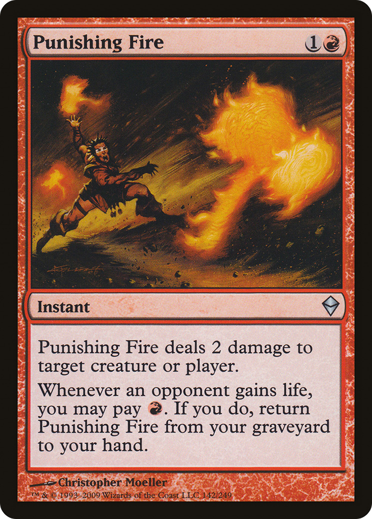 Punishing Fire (ZEN-142) - Zendikar Foil