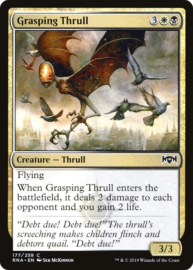 Grasping Thrull (RNA-177) - Ravnica Allegiance